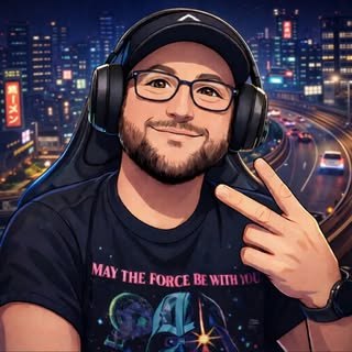 Silentgrr creator avatar wearing headphones and glasses